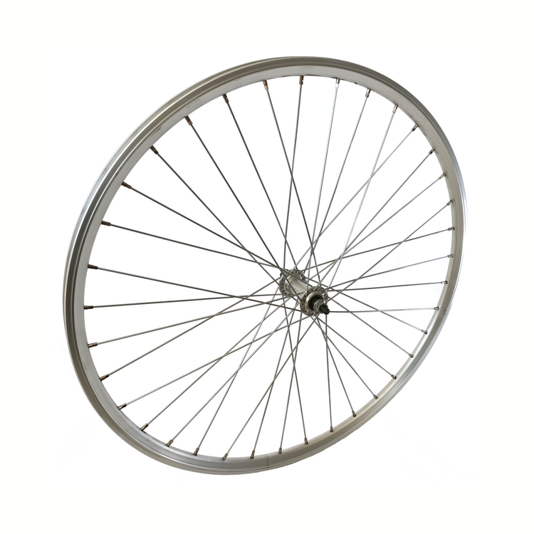 Vorderradhybrid 28 Zoll Velgrem Aluminium 36G Silber