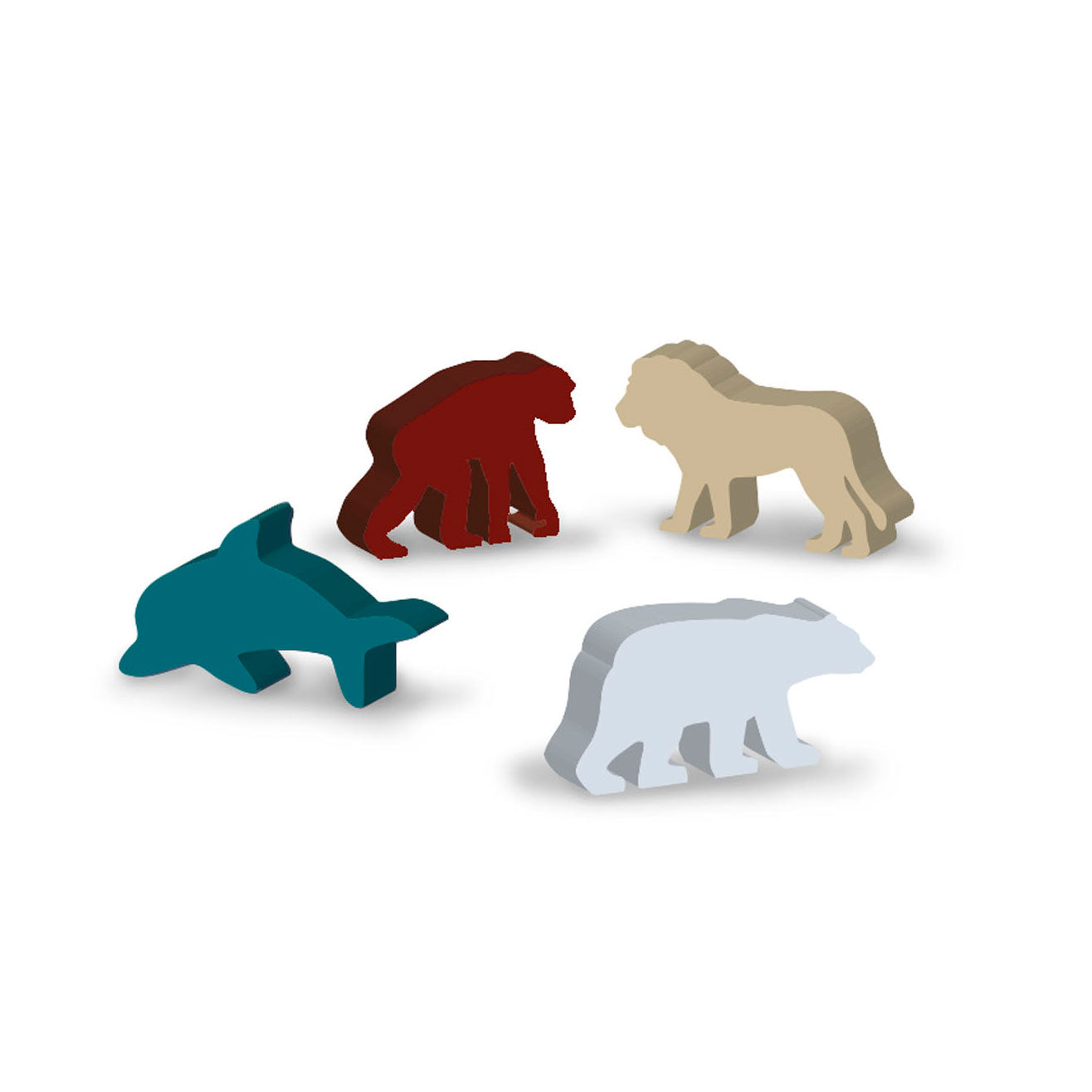 Identitätsspiele BBC Earth Animals Interactive Family Brettspiel
