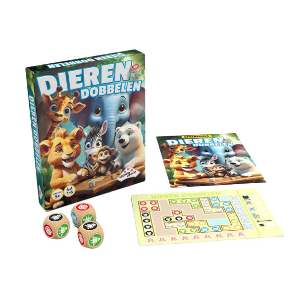 Identitätsspiele Tierwürfel – 1 bis 6 Spieler