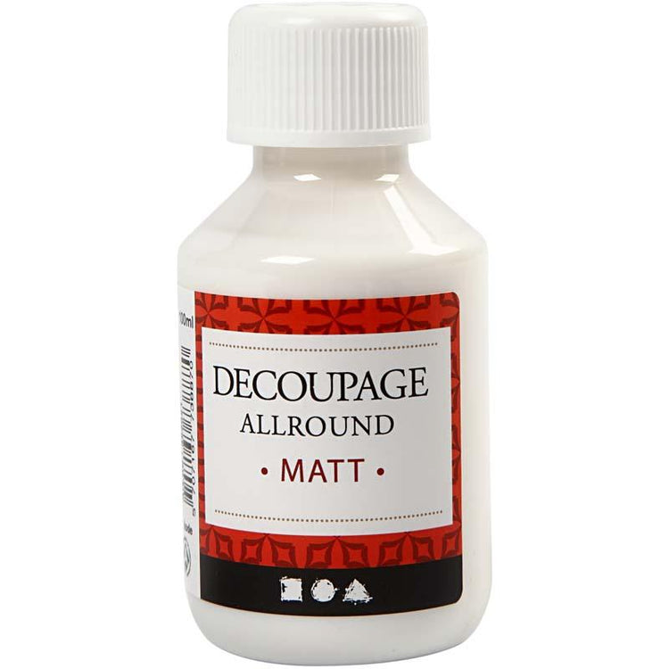 Creativ Company Decoupage-Lack, matt, 100 ml 1 Flasche