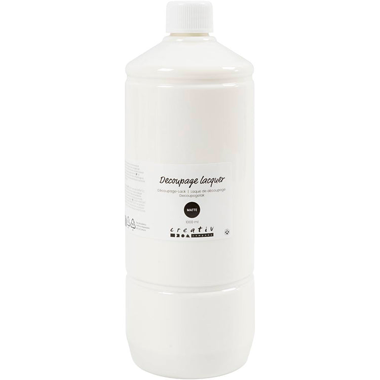 Creativ Company Decoupage-Lack, matt, 1000 ml 1 Flasche