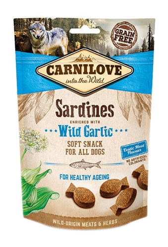 Carnilove Soft Snack Sardinen wollten Knoblauch