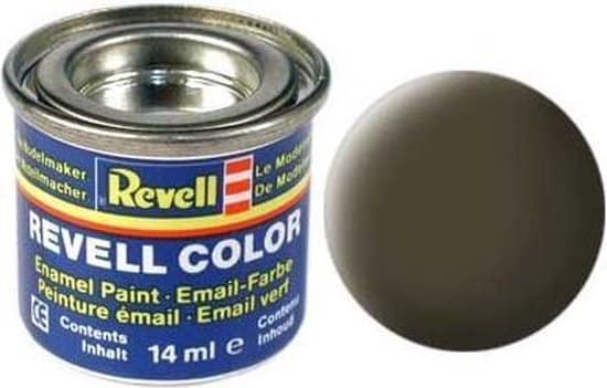 Revell - Modellbaufarbe Nr. 40 schwarz-grün matt