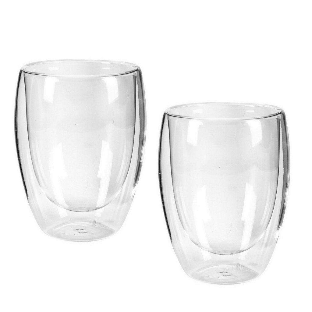 Cappuccinobecher doppelwandig 2 Stück 300ml | 6 Stück