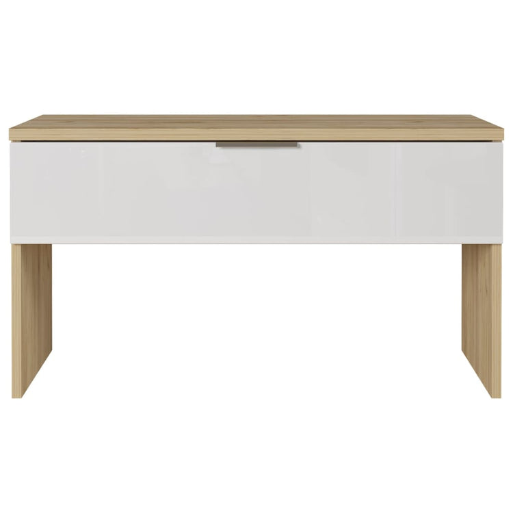 Germania Germania schoenenbank GW-Avino 38x92x51 cm Navarra Eiche und Weiß