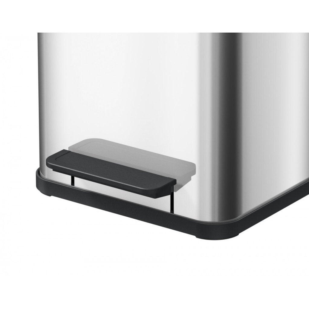 Hailo Hailo 0619-200 Öko Plus M Pedal Eimer 17l Edelstahl