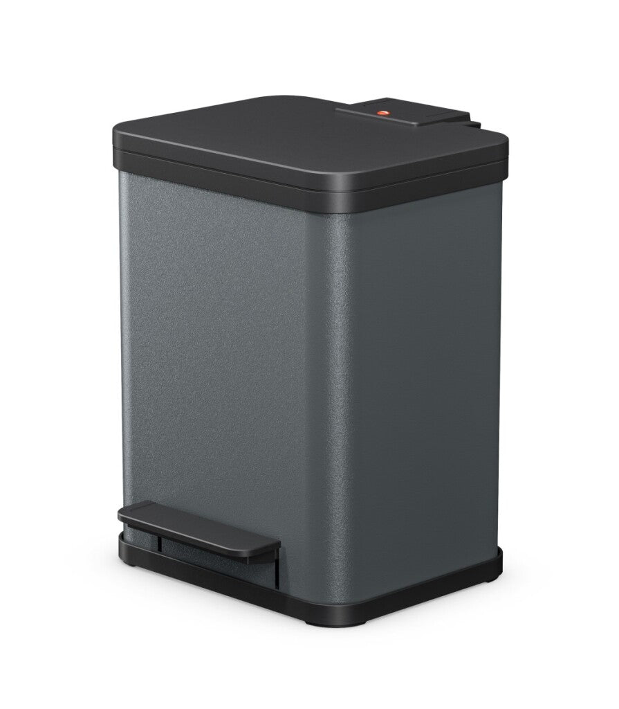 Hailo Hailo Oko Plus M Pedal Bin 17l dunkelgrau