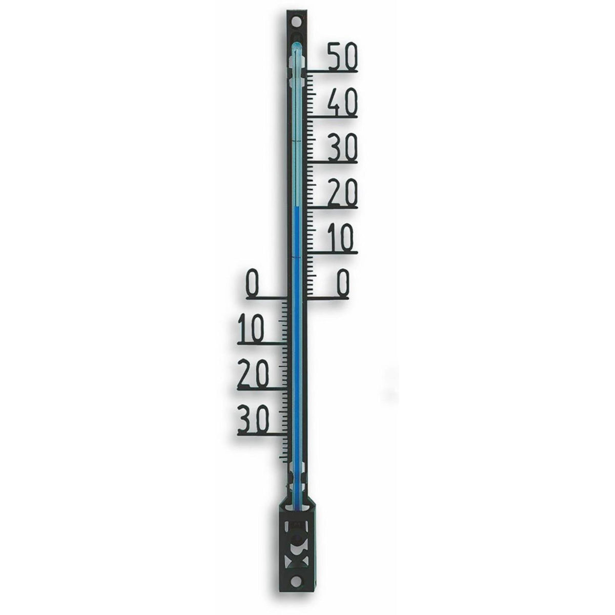 Tfa Dostmann TFA Wandthermometer schwarz 16cm