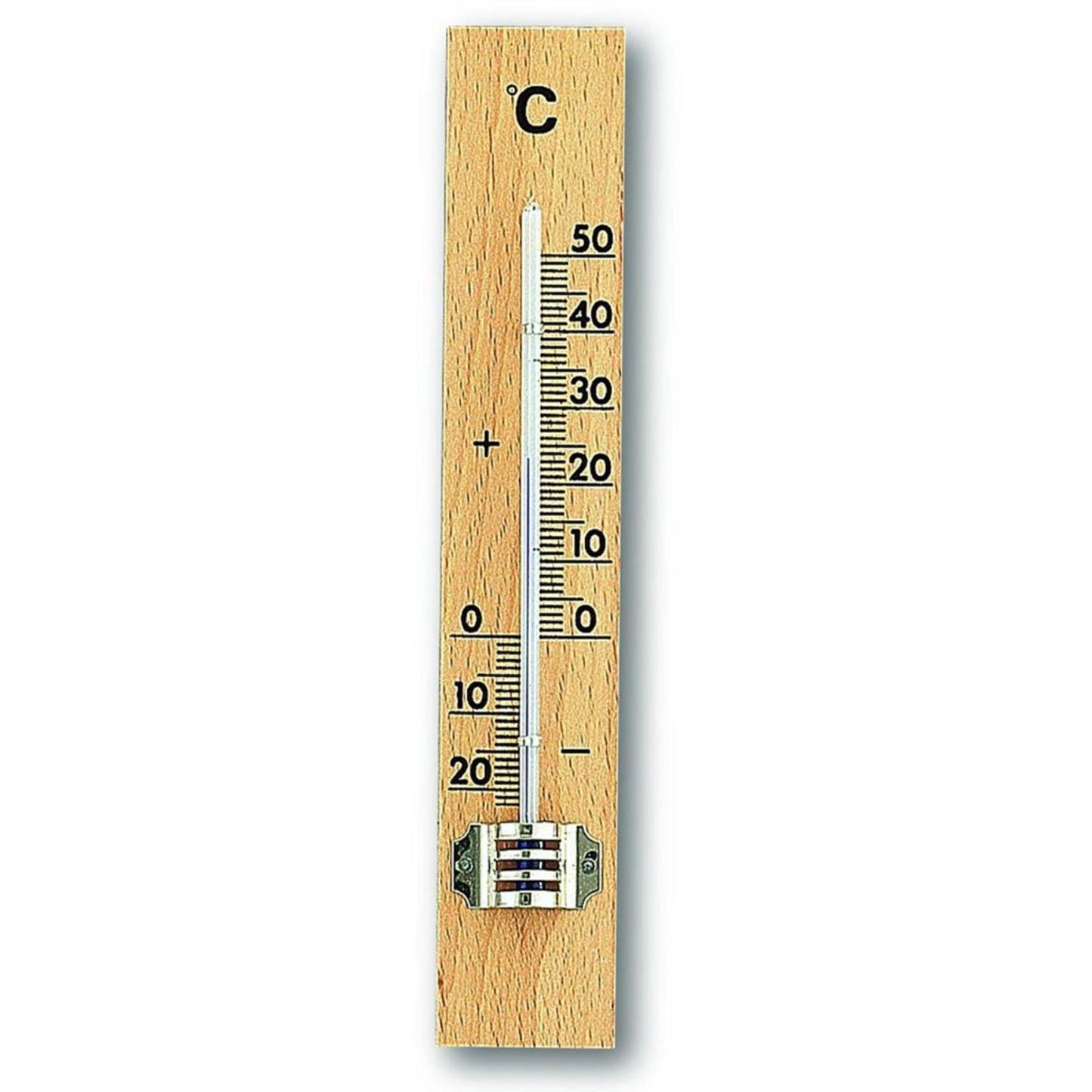 Tfa Dostmann TFA Raumthermometer Buche 15cm Luxus
