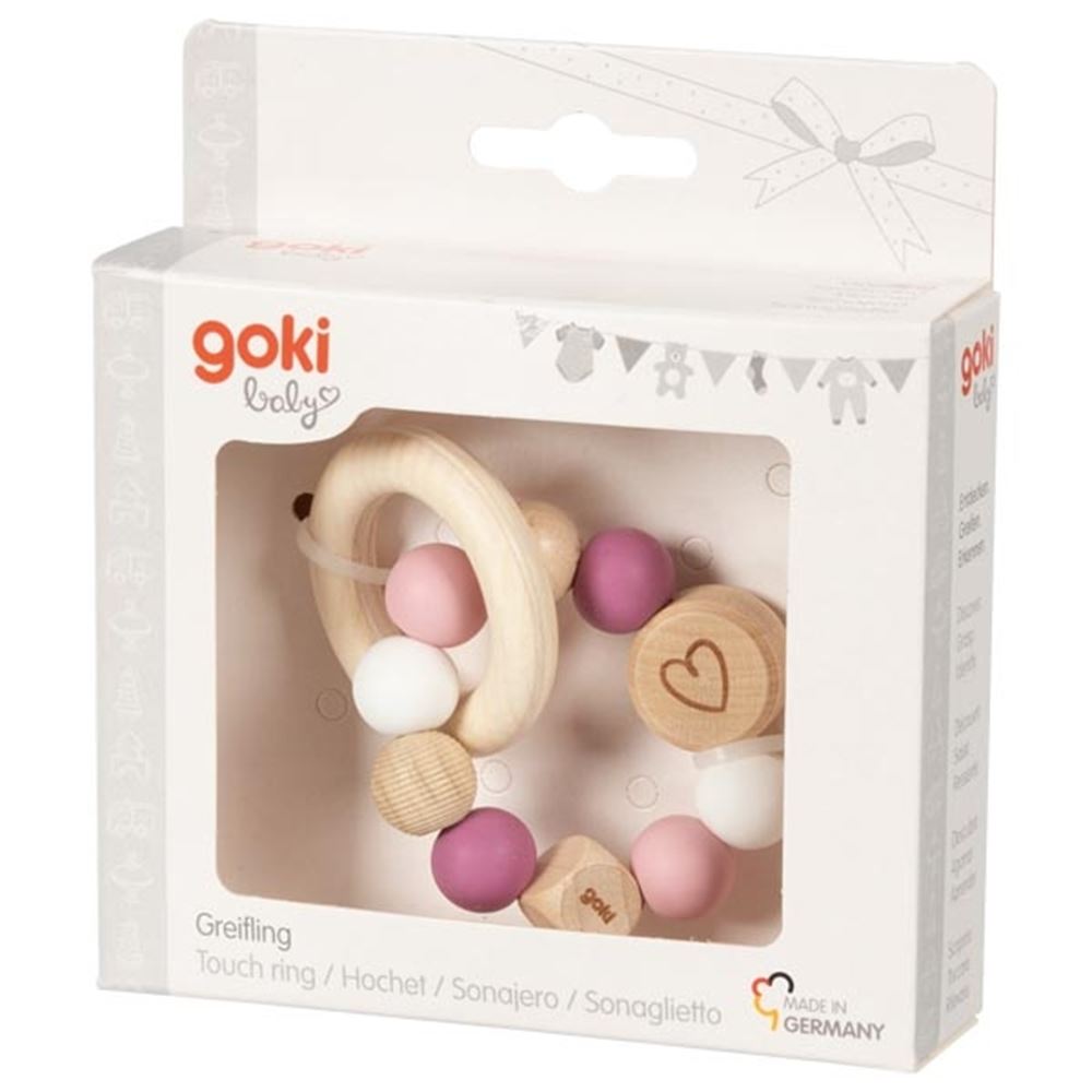 Goki hölzerner Hart Pink