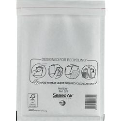 Abi-Luftpolsterumschlag versiegelte Luftpost Lite Lite D 1 A5 79 g/m² weiß 10 Stück