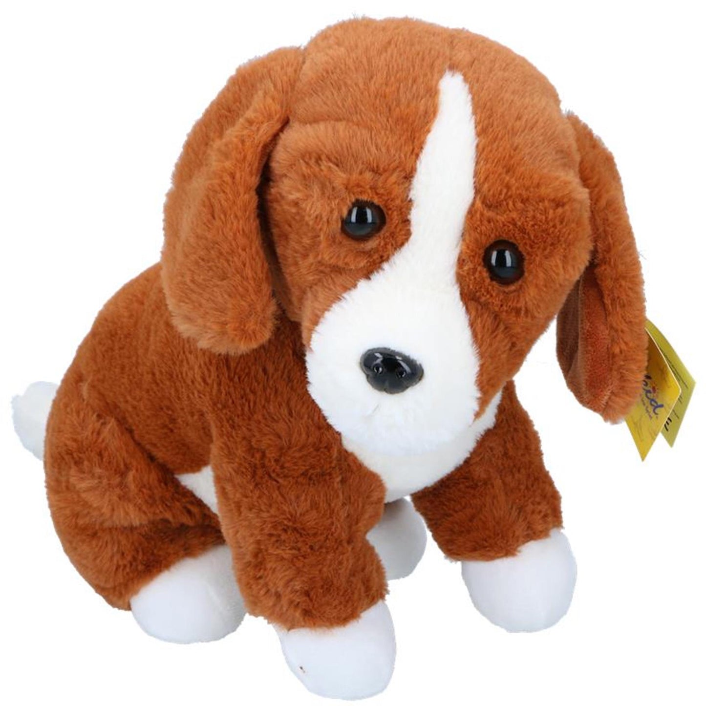 Eddy Toys Plüschhund braun weiß 45cm