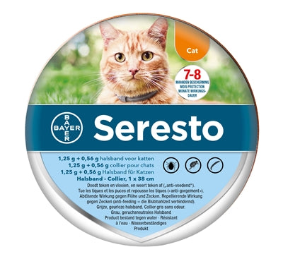 Bayer Seresto Zeichen Flohhalsband Katze