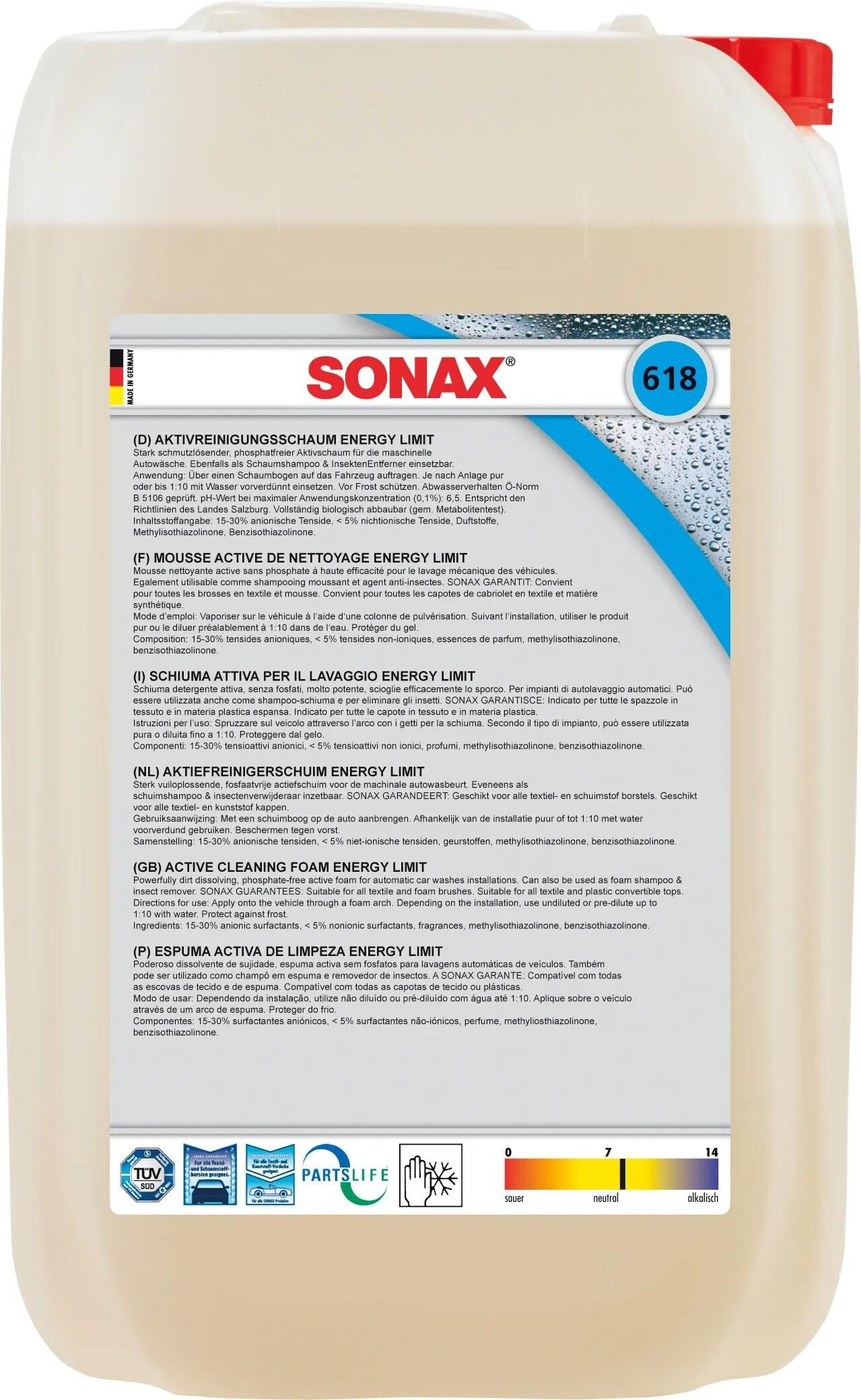 Sonax Intensiver Reiniger 25l Schaumenergie
