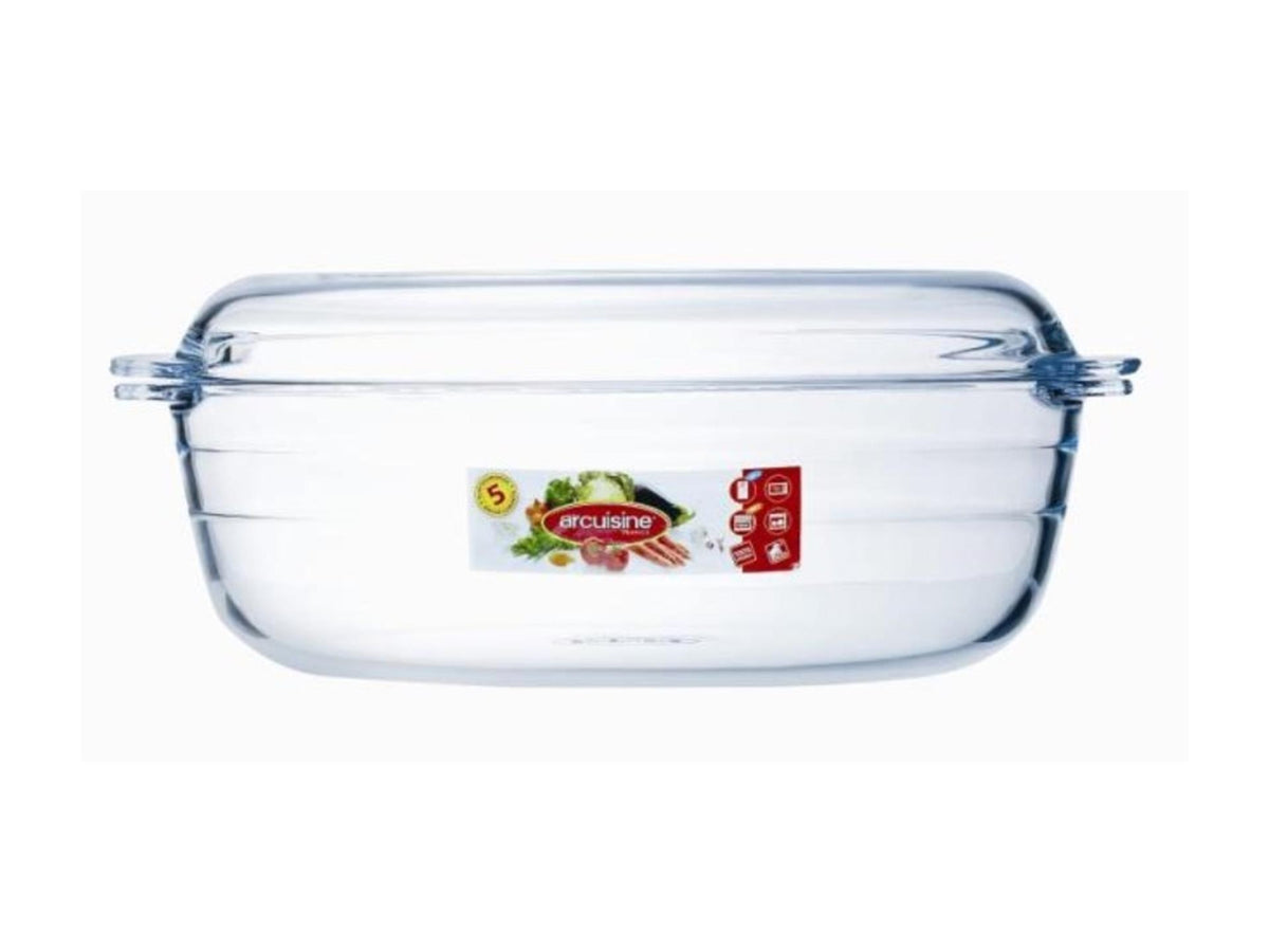 Arcuisine Schüssel mit Deckel oval 3l