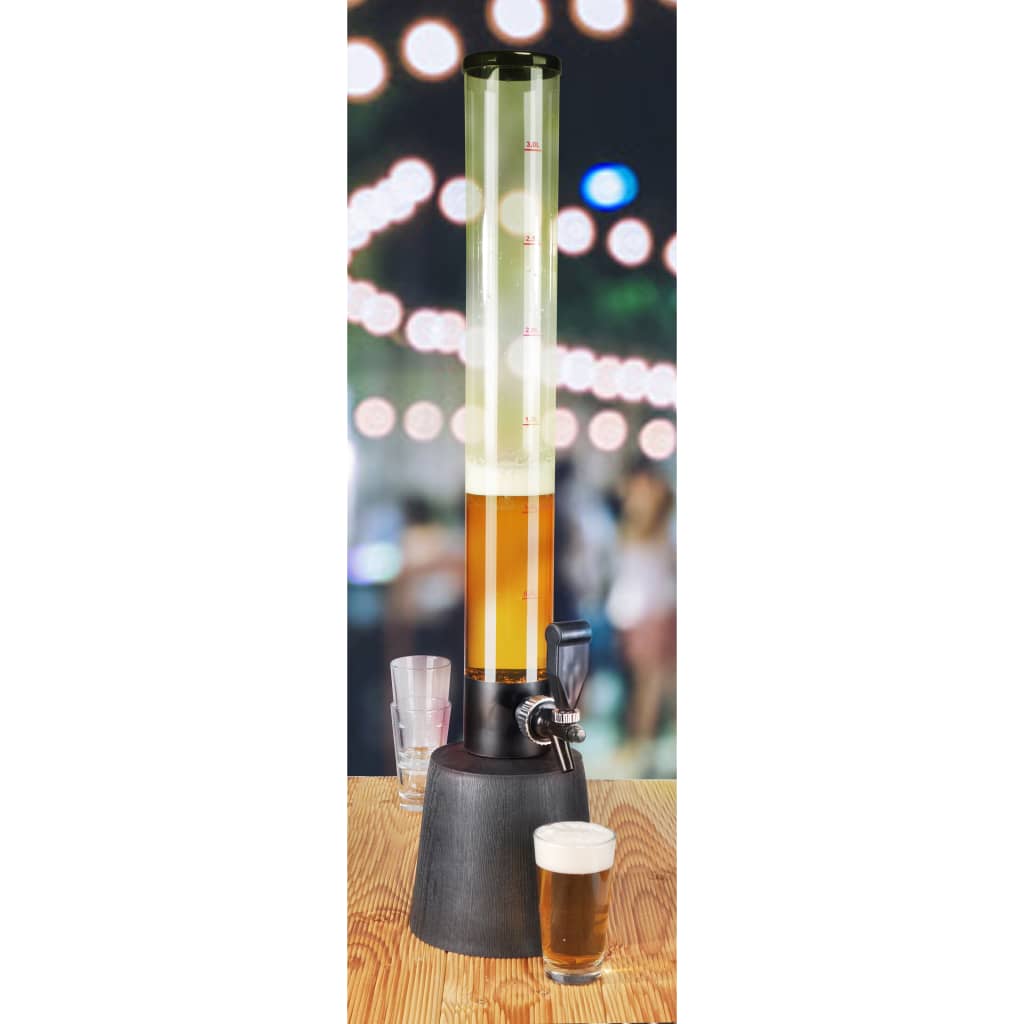 Hallo Hi Beer Tower 3 l transparent