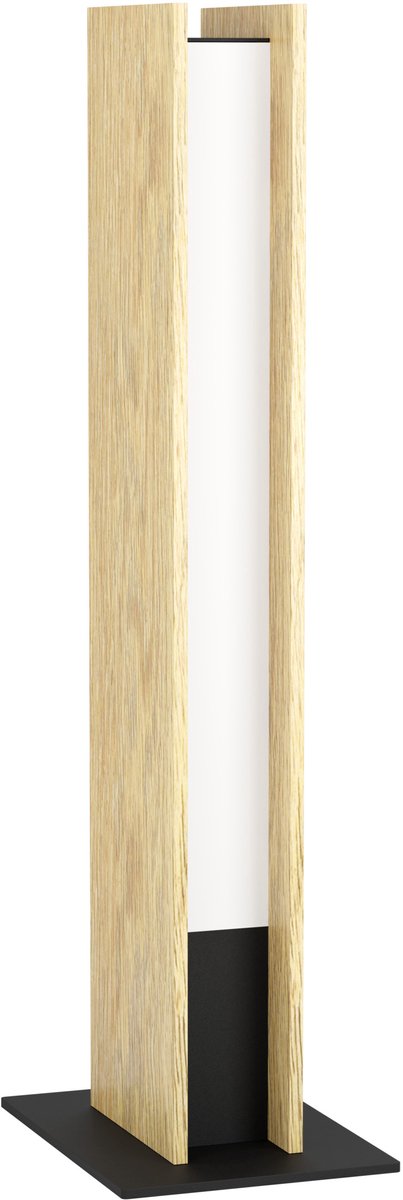 Eglo connect.z Anchorena-z Smart Tischleuchte – LED – 46,5 cm – braun schwarz weiß – einstellbares RGB-Weißlicht – dimmbar – ZigBee