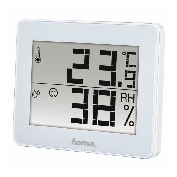 Hama Thermo-Hygrometer Th-130 Weiß