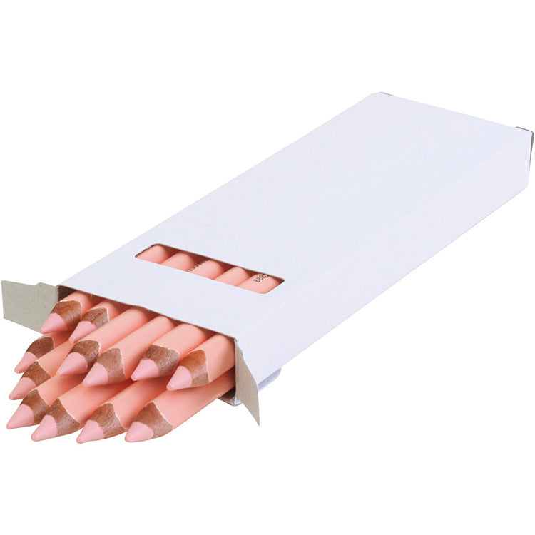 Edu3 Edu Jumbo Buntstift, Stärke 10 mm, Mine 6,25 mm, hellrosa, 12 Stück 1 Box