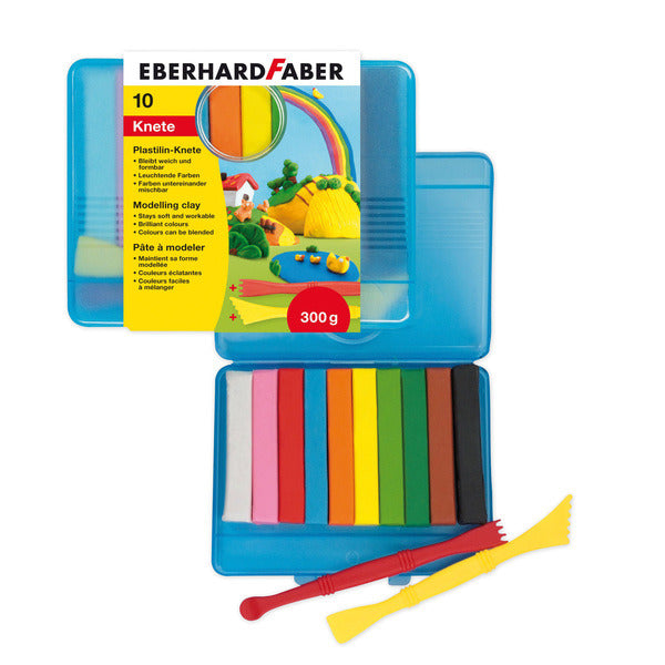 Eberhard Faber Eberhard Faber EF-572010 Montage Ton 10 Farben in Aufbewahrungsbox