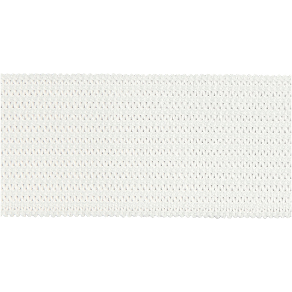 Kreativfirma elastische Dicke 20mm weiß, 25m