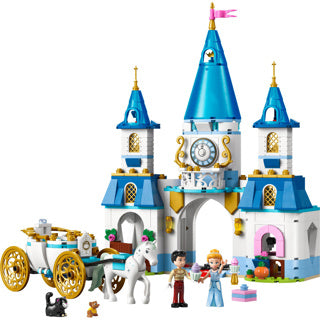 Lego Lego Prinzessin 43275 Cinderella Castle und Pferdetrainer