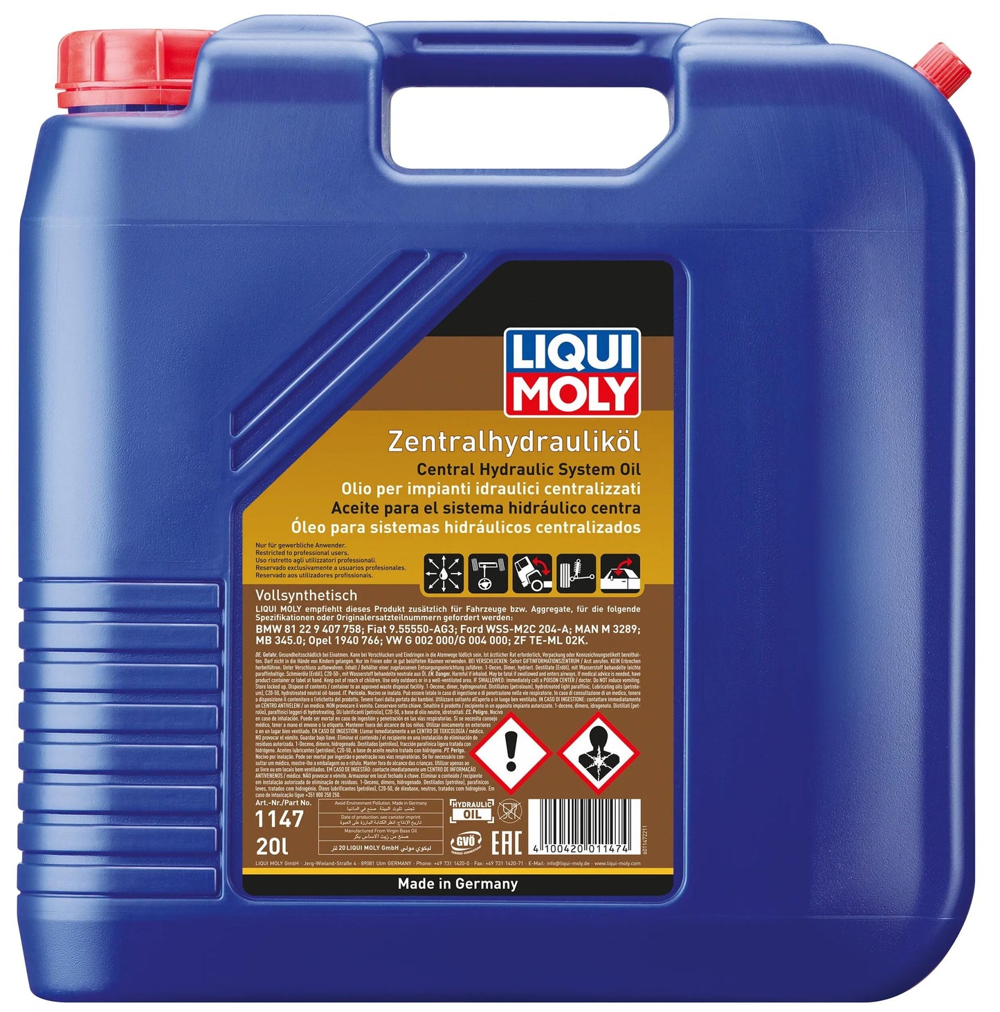 Liqui Moly Central Hydraulic Oil 20L LM