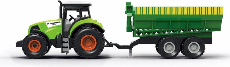 Online -Einzelhandelsgeschäft Silver Wheels Traktor mit Anhänger und Licht und Sound