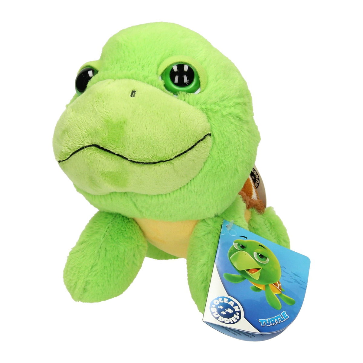 Kuscheltier Großkopf-Plüschschildkröte, 21cm