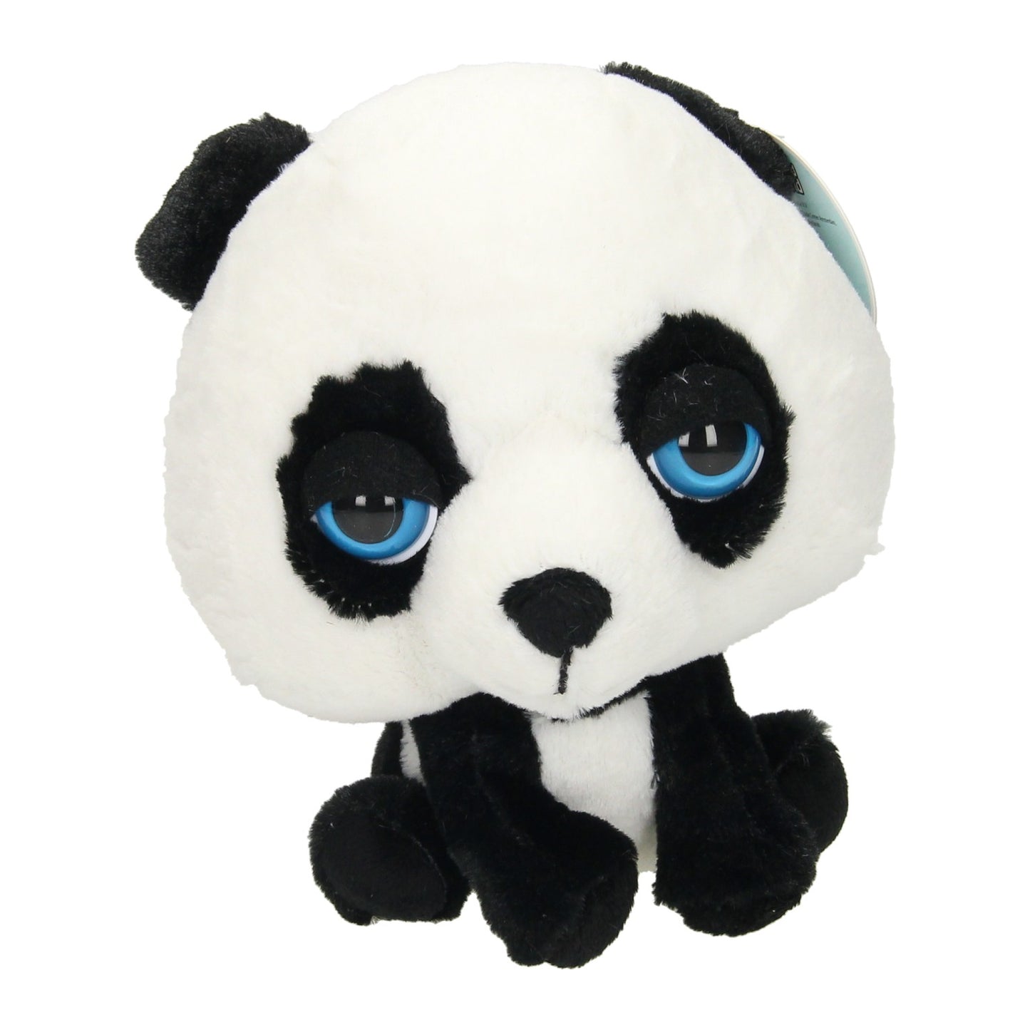 Kuscheltier Plüschpanda mit großem Kopf, 21cm