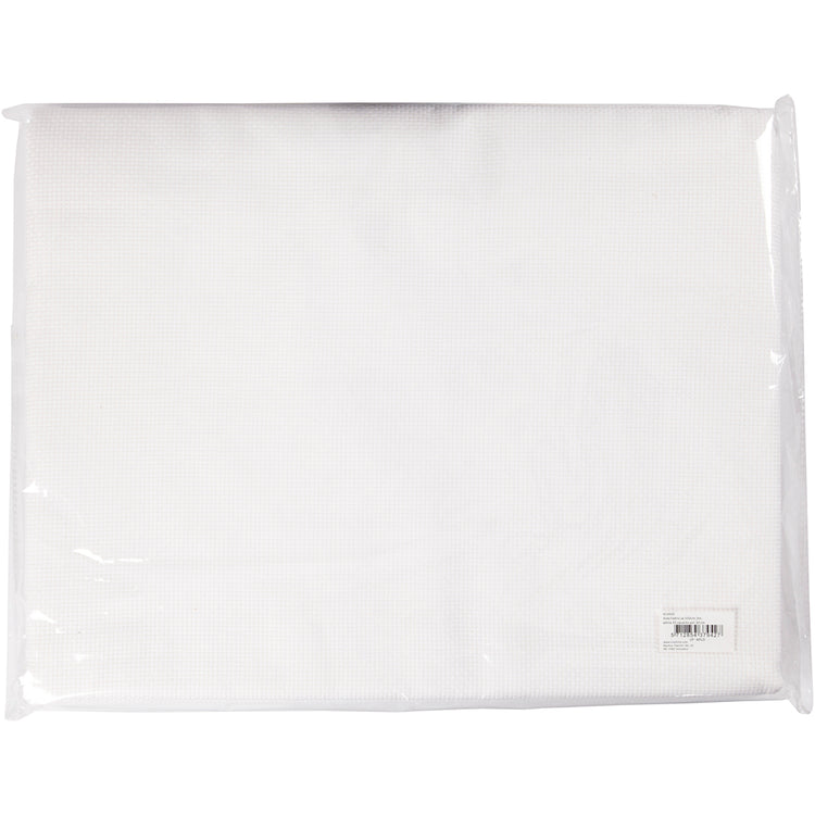 Kreativfirma Aida White 35 Quadrate pro 10 cm, 300x150 cm