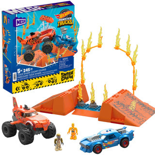 Mega Bloks Mega Hot Wheels Monster Trucks Tiger Shark Chomp -Kurs
