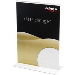 Schilderhalter deflecto 47901 transparent