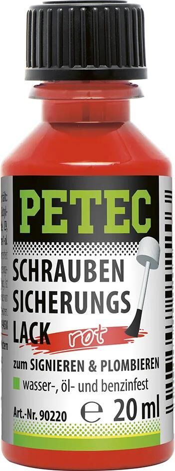 PETEC Safety Lack Red 20ml