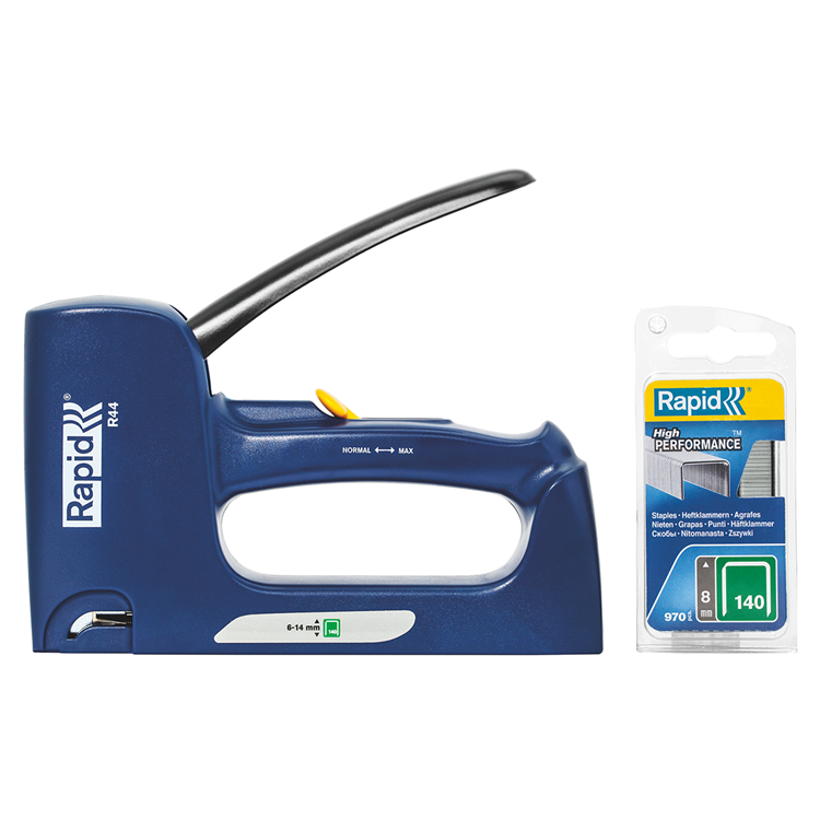 Rapid 1056820 - Dämmstoffset Tacker + Heftklammern im Blister | 1 Stk