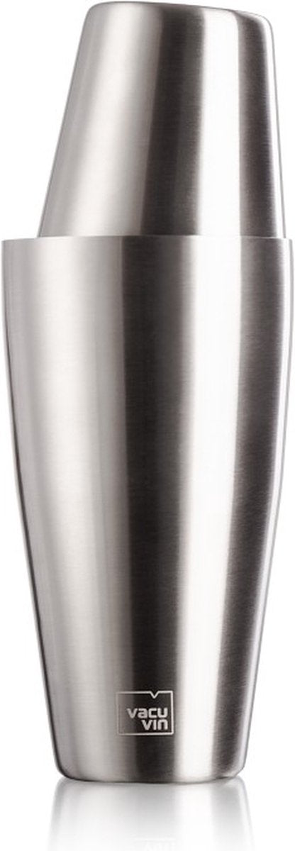 Vacuvin Vacu Vin – Zinn-auf-Dose-Boston-Cocktailshaker – Edelstahl – 700–500 ml