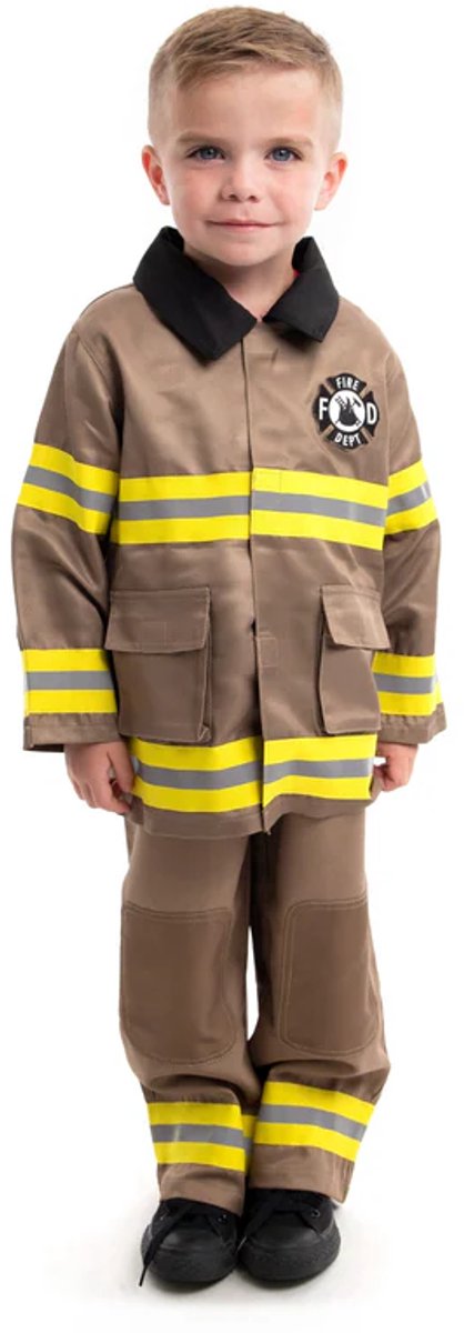 Kleine Abenteuer - Feuerwehrmann-Kostümset - Größe 110-122