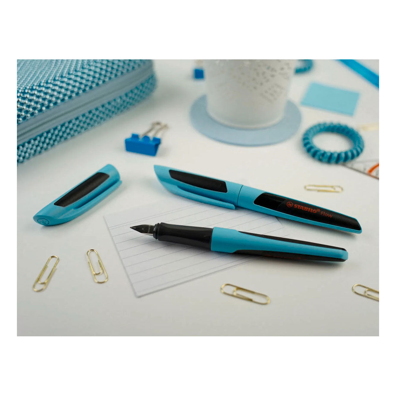 Stabilo Flow Füllfederhalter – blau