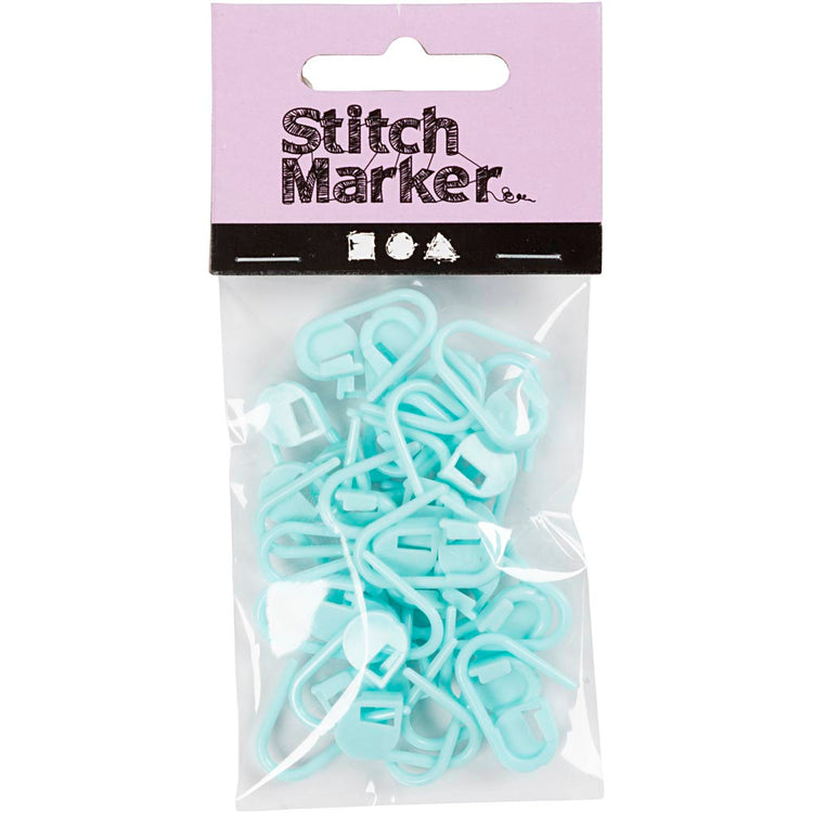 Creativ Company Stichmarker, L: 22 mm, hellblau, 30 Stück 1 Box