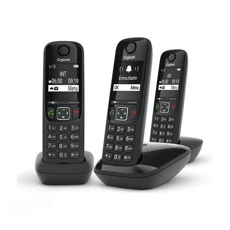 Gigaset Gigaset AS690R DECT TELTELLER Schwarz