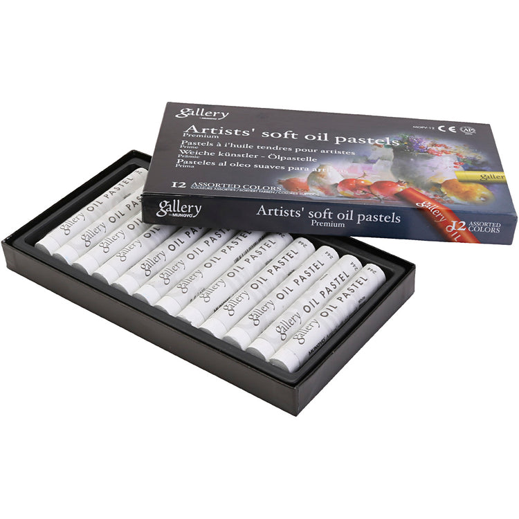 Galerie Ölpaste, L: 7 cm, d 11 mm, Dicke 11 mm, weiß, 12 Stück 1 Box