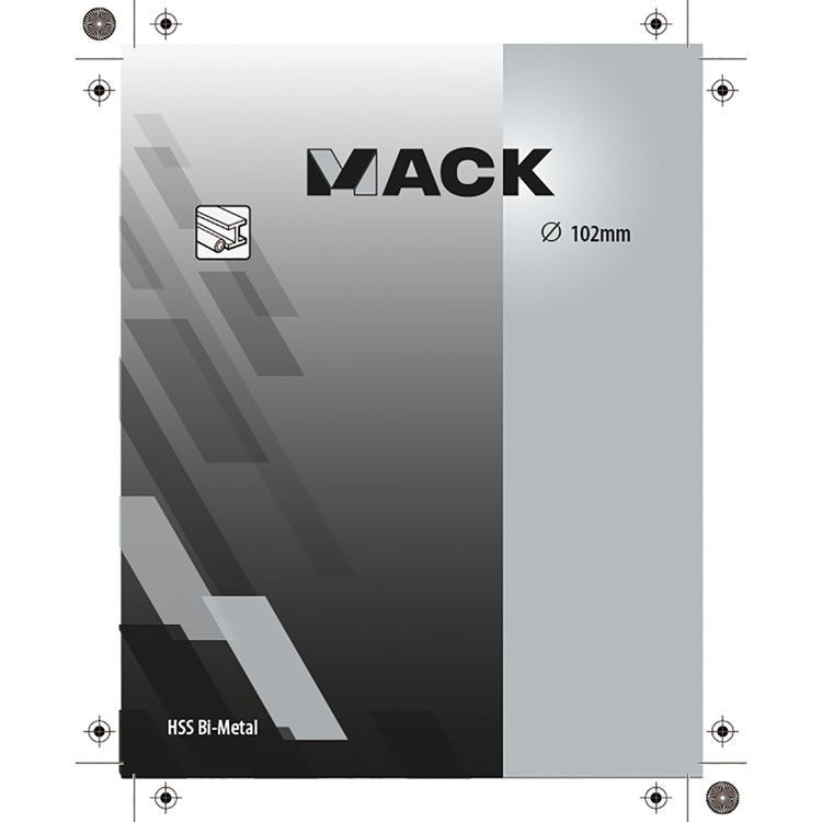Mack 1018336 - Lochsäge Bimetall ø 102mm | 3 Stück