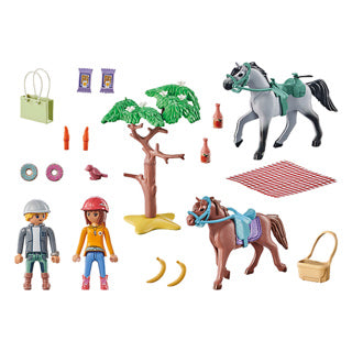 Playmobil Country fährt mit Amelia und Ben 71470 zum Strand