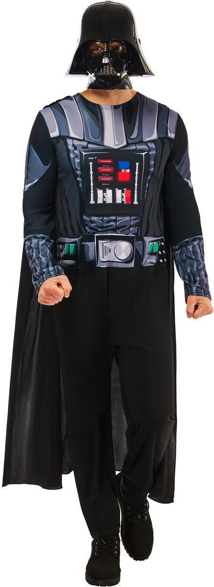 Rubine Darth Vader Kostüm für Erwachsene