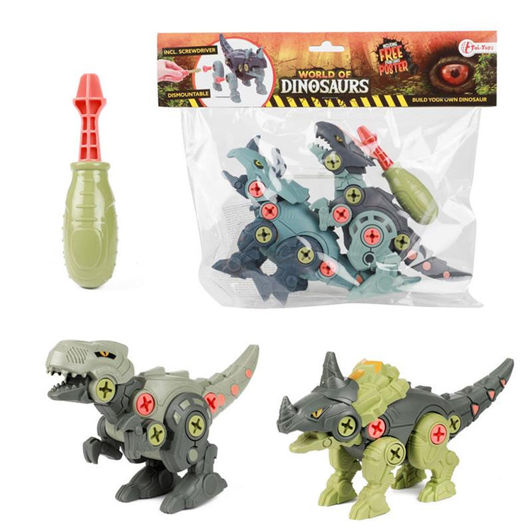 Toi-toys Toi Toys Dino zerlegbar 2 Stück im Beutel