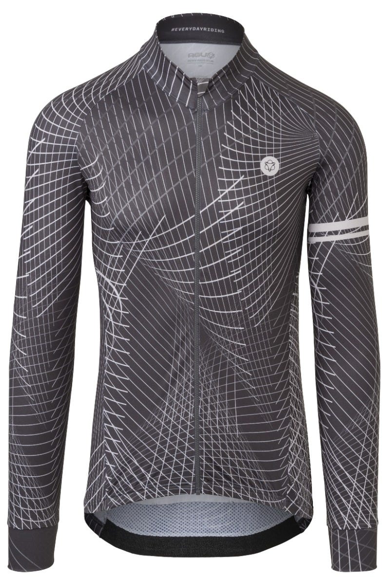 Nocturnal Lines Radsportshirt Langarm Performance Herren