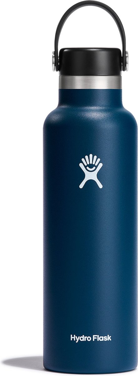 Hydro Flask Standard Mouth Flex Cap Trinkflasche (621 ml) – Indigo