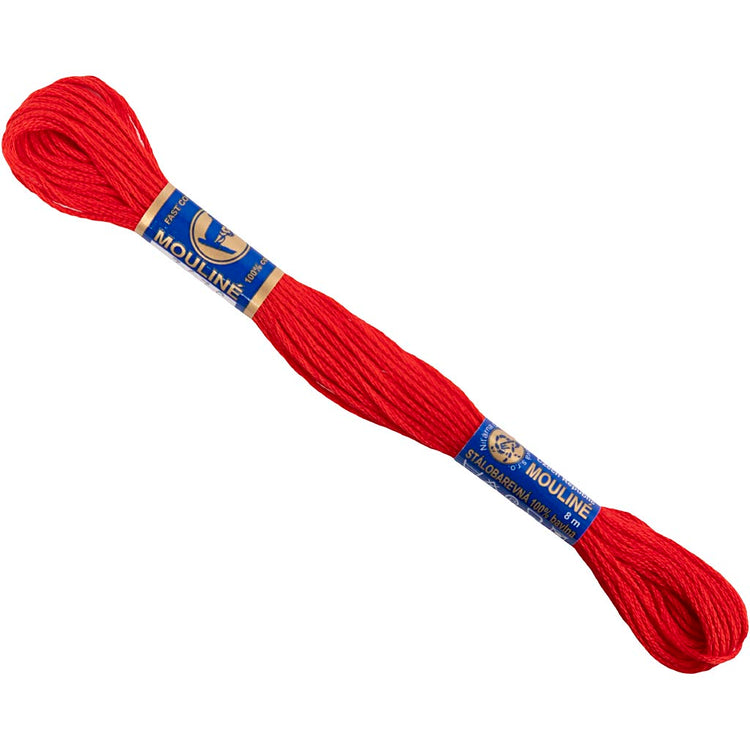 Creativ Company Stickerei Gares rot, 12x8m