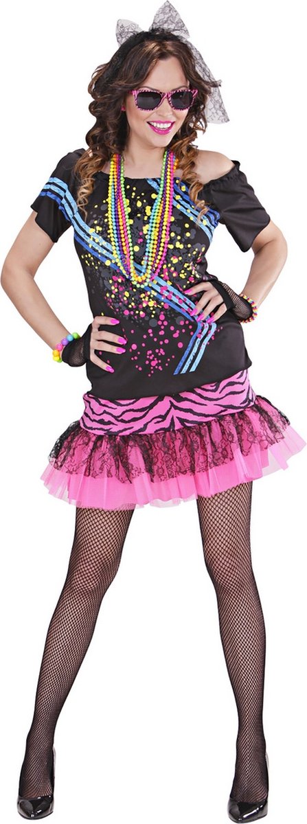 Finidi rosa 80er-Jahre-Rockmädchen - Frau - XL