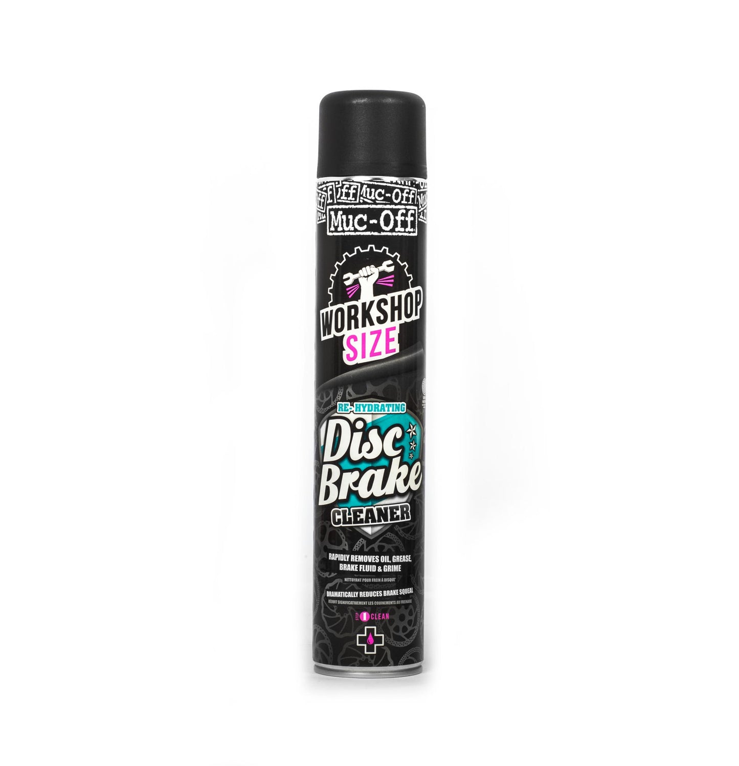 Muc-Off Muc-Off-Scheibenbremsen- und Rotorreiniger-Aerosol, Werkstattgröße, 750-ml-Dose